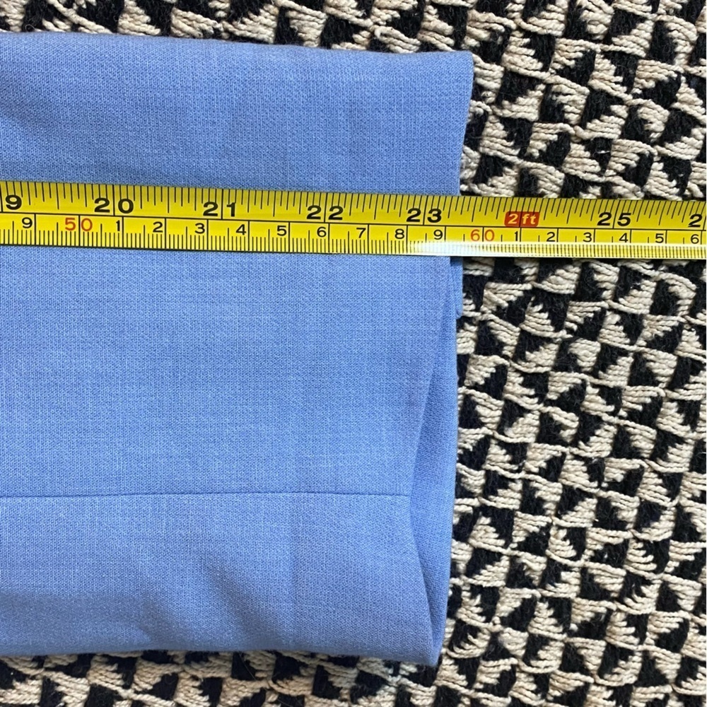 Anthropologie Maeve Oversized Blue Blazer Shoulder Pad Size XS/S - Picture 9 of 16